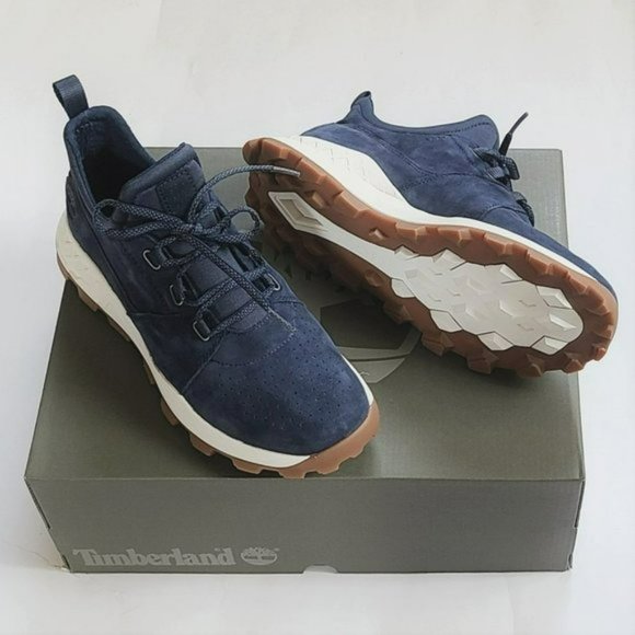 NWT Timberland Brooklyn Oxford Suede Shoes Comfort Sneakers - Picture 7 of 8